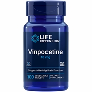 Vinpocetine 10 mg, 100 Vegetarian Tablets, Life Extension