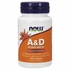 Vitamin A & D 10000/400, 100 Softgels, NOW Foods