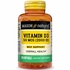 Vitamin D 2000 IU, 300 Softgels, Mason Natural