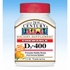 Vitamin D3 400 IU Chewable, Orange, 110 Tablets, 21st Century HealthCare