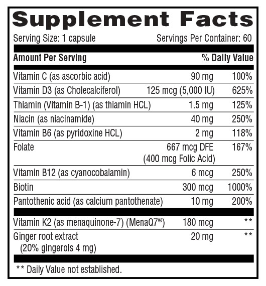 Buy Weider Artery Health with Vitamin K2 Plus D3 60 Veggie Caps