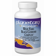 Wild Yam-Black Cohosh Complex 120 tabs, Planetary Herbals