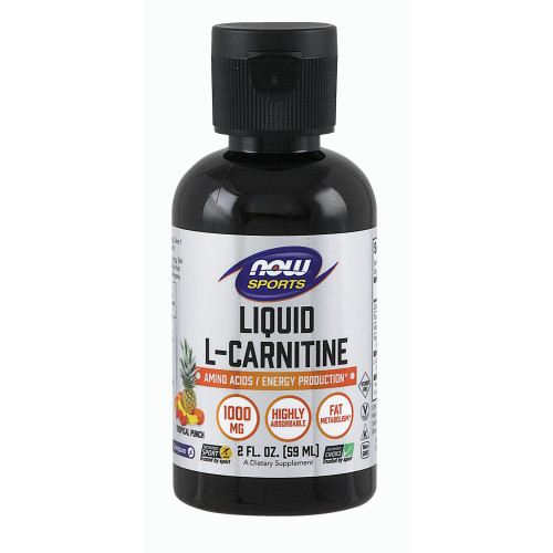 Now Vitamins - L-Carnitinr Tropical Punch 2 fl oz. TEMPORARILY UNAVAILABLE