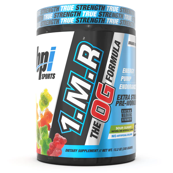 BPI - 1.M.R The OG Formula 12.2 oz Sour Gummy Flavor  25 Servings