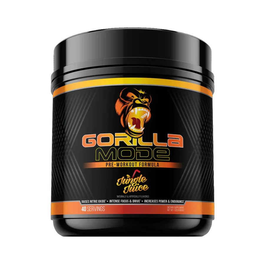 Gorilla Mode Pre-Workout Jungle Juice 40 serv