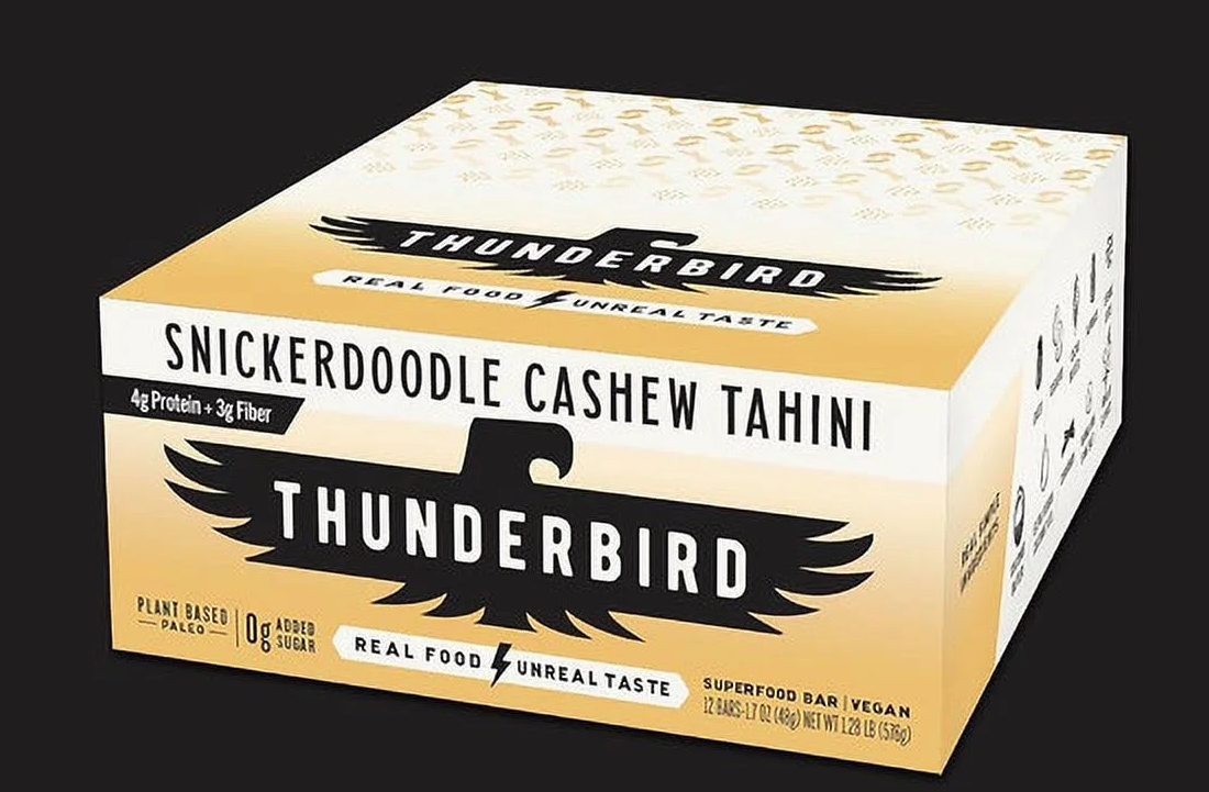 Thunderbird Snickerdoodle Cashew Tahini 1.7oz 12 Bars 