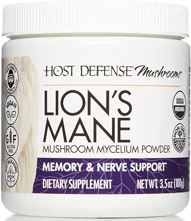 Fungi Perfecti - Host Defense Lion's Mane 3.5oz 66 Servings