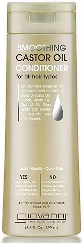 Giovanni Cosmetics Smoothing Castor Oil Conditioner 13.5/oz