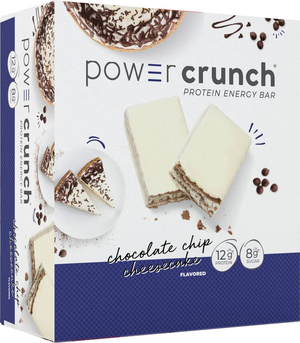 Power Crunch - Power Crunch Bar Chocolate Chip Cheesecake 12/36G