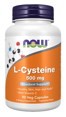 Now Vitamins - Cysteine (L) 500 mg 90vcaps