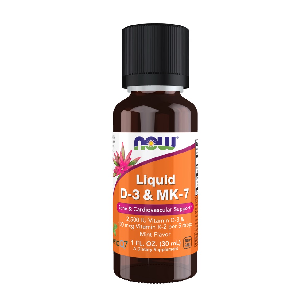 Now Vitamins -  Liquid D-3 & MK-7 1 fl.oz.