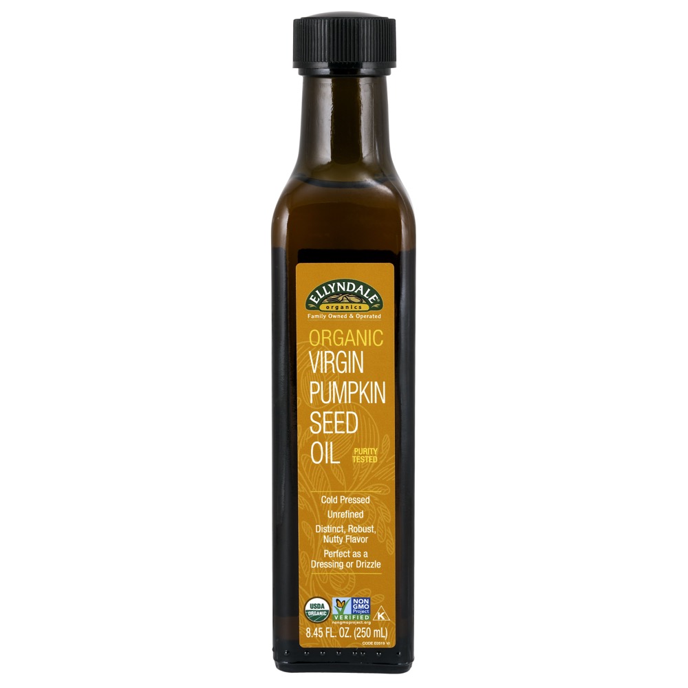 Now Vitamins - Virgin Pumpkin Seed Oil, Organic  8.45 oz.