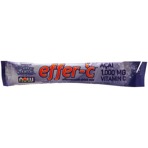 Now Vitamins - Effer-C™ Acai Berry Thirty 5.5g Sticks 30 Per out of stock Box