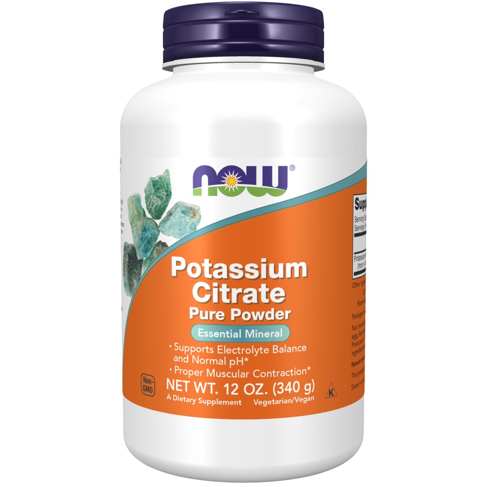 Now Foods - Potassium Citrate Powder 12 oz.