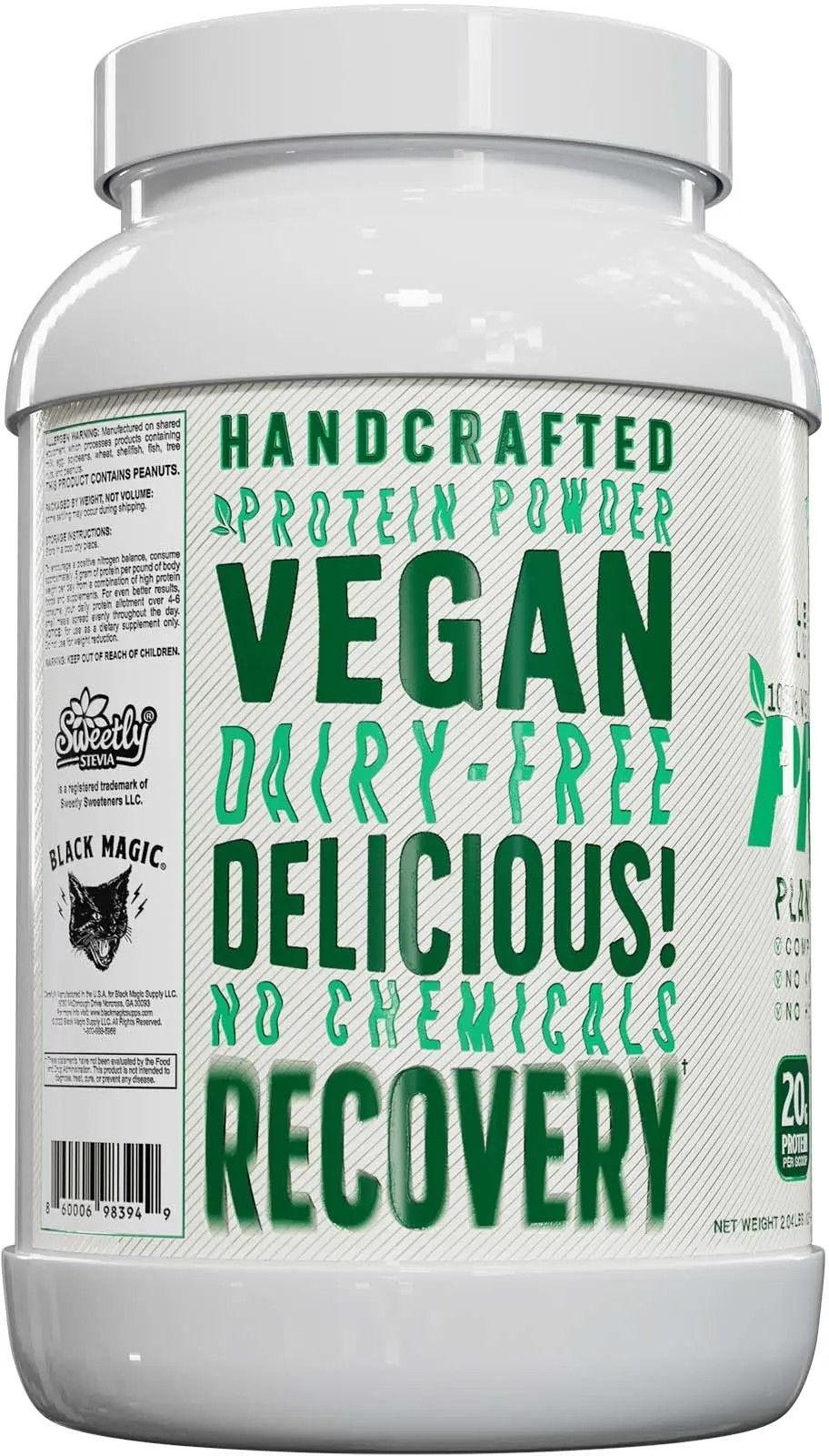 Black Magic Supplements - Plant Protein 2pnd 25 Servings Caramel Macchiato