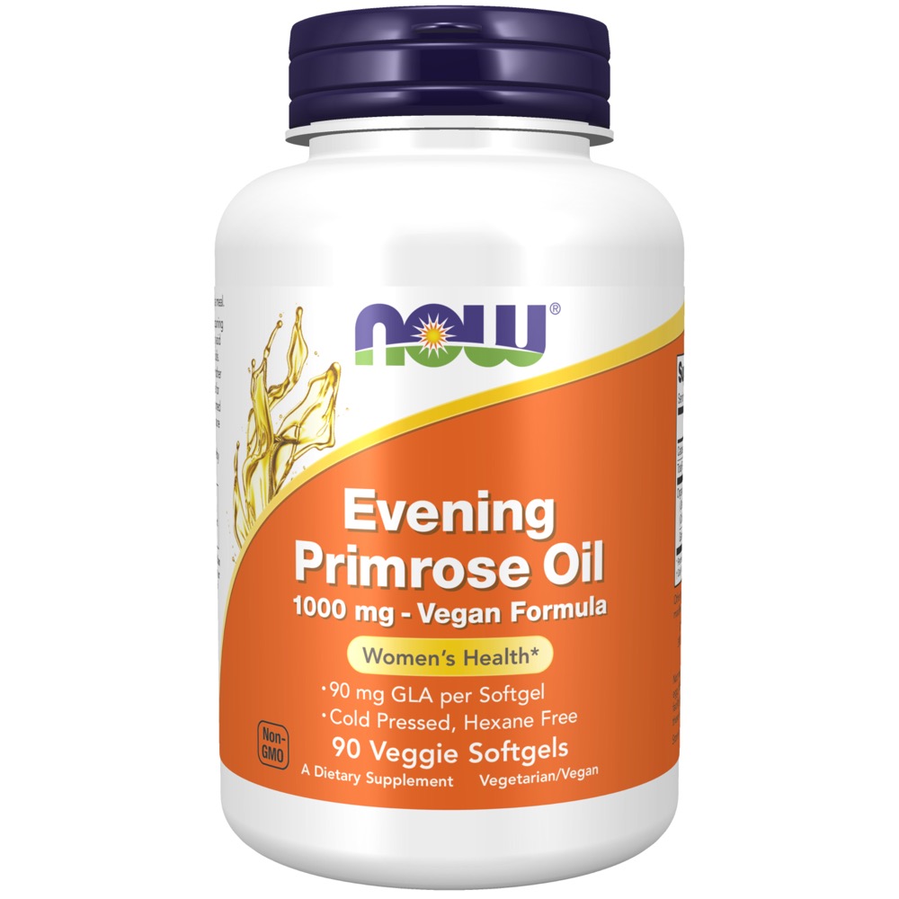 Now Vitamins - Evening Primrose Oil 1000 mg 90 Veg Softgels