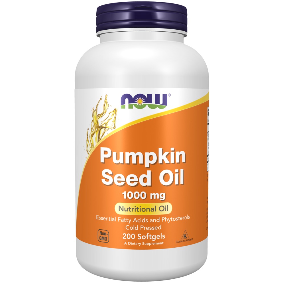 Now Vitamins - Pumpkin Seed Oil 1000 mg 200 Softgels