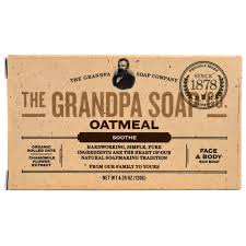 Grandpa's Old Fashion OatMeal Bar Soap 4.25 oz-OUT OF STOCK
