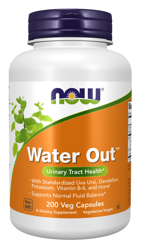 Now Vitamins - Water Out 200 Veg Capsules