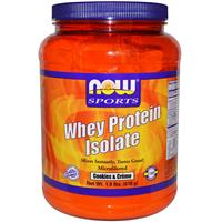 Now Vitamins - Whey Protein Isolate Cookies & Creme 2/Lbs-OUT OF STOCK