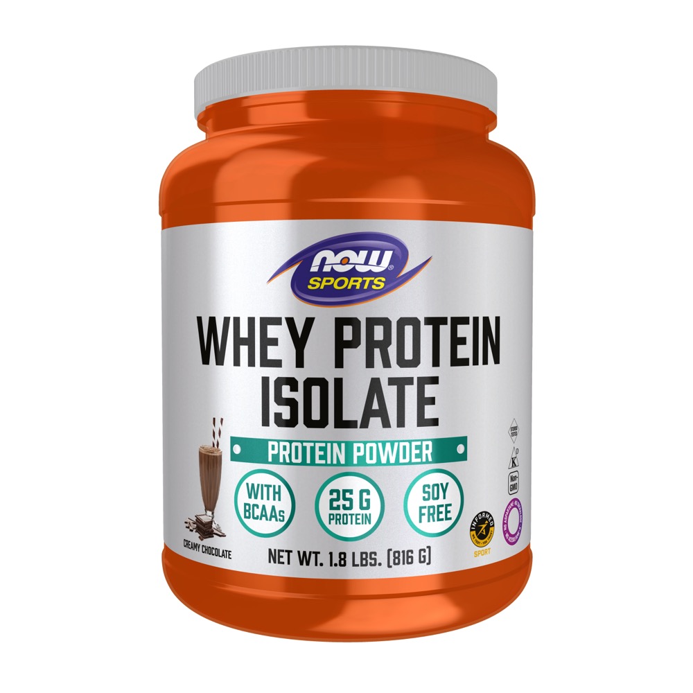 Now Vitamins - Whey Protein Isolate Chocolate 2/LBS