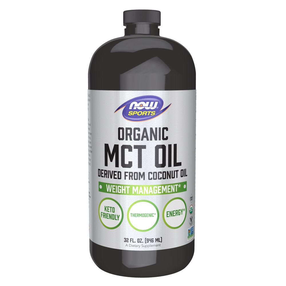Now Vitamins - MCT Oil, Organic 32 fl. oz.