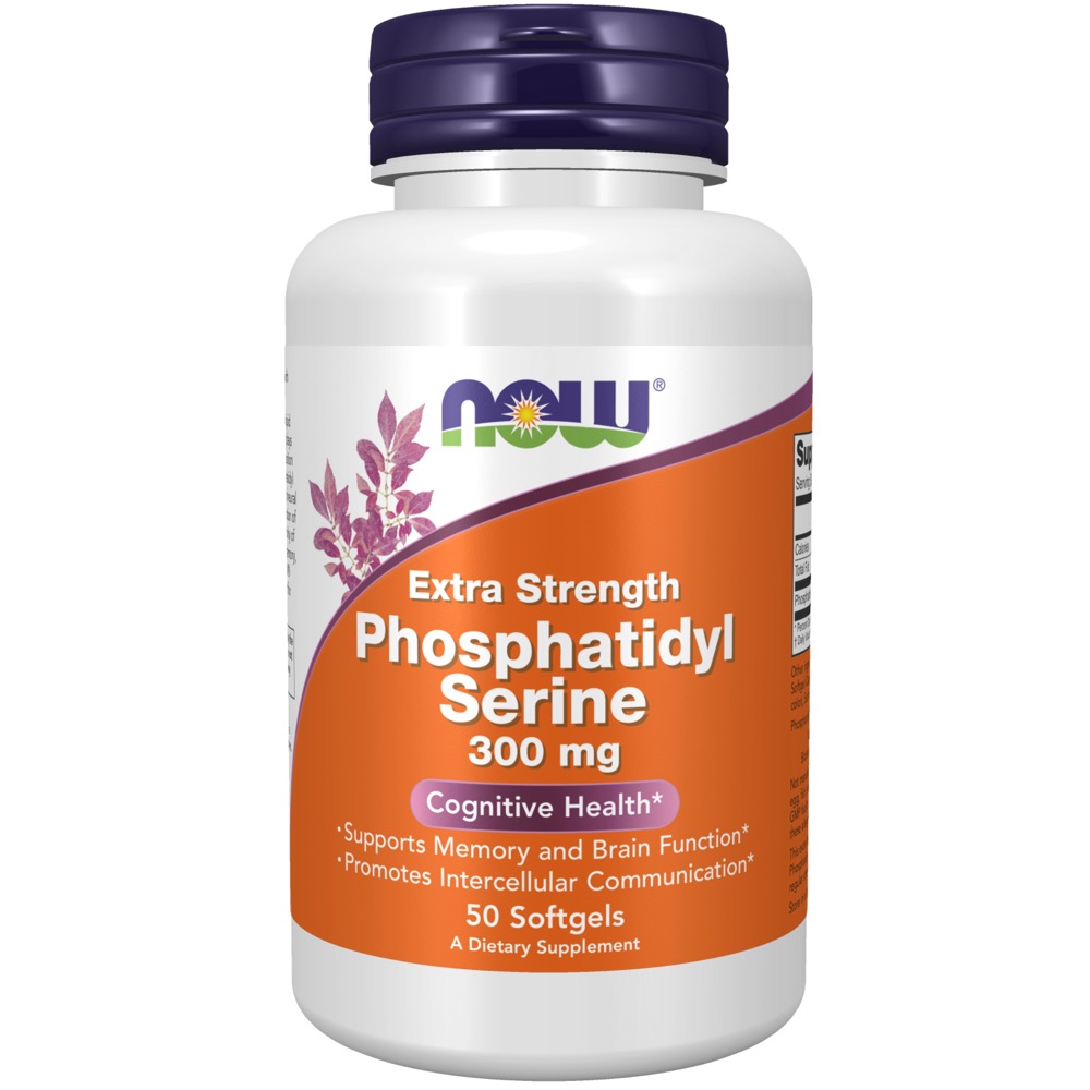 Now Vitamins - Phosphatidyl Serine 300 mg (50 sg) 