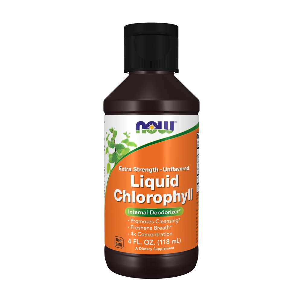 Now Vitamins - Chlorophyll Extra Strength 4 oz Unflavored