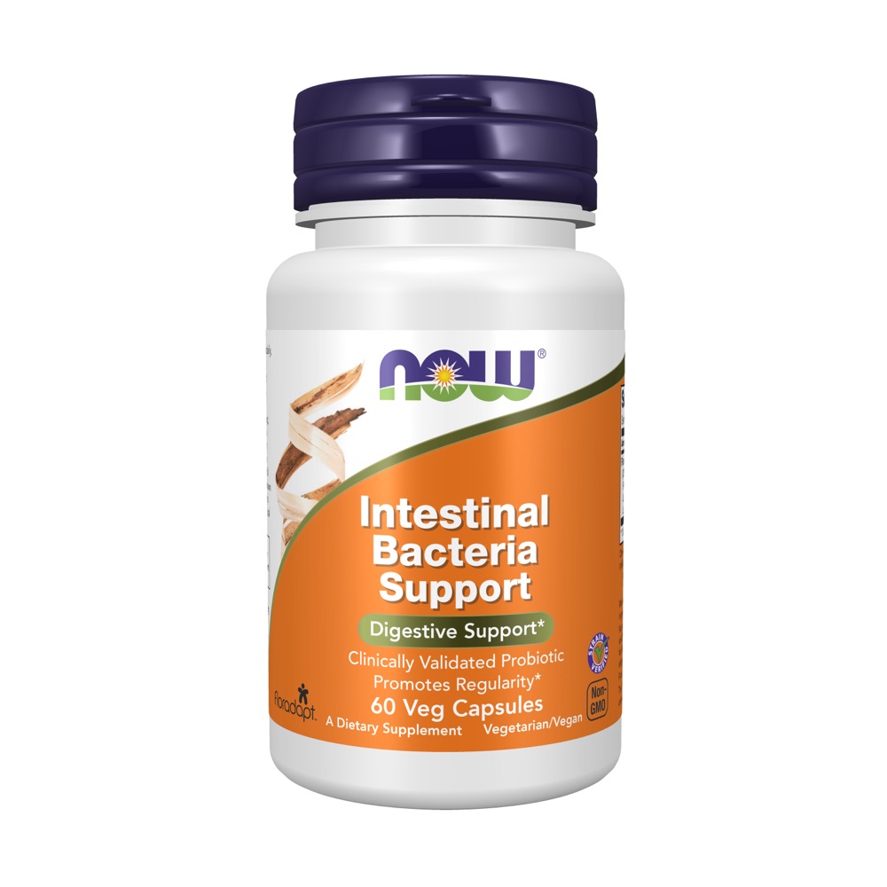Now Vitamins - Intestinal Bacteria Support 60 VCaps