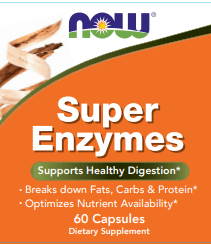 Now Vitamins - Super Enzymes 60 Tablets 