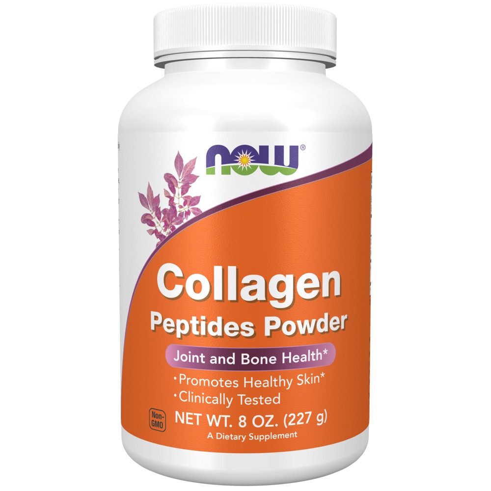 Now Vitamins - Collagen Peptides Powder 8 oz