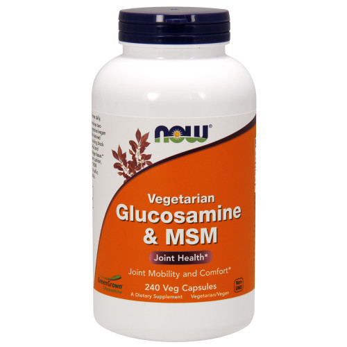Now Vitamins - Glucosamine & MSM 240 Vcaps