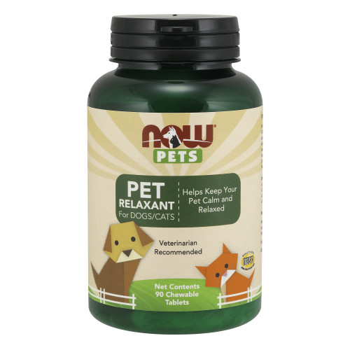 Now Vitamins - Pet Relaxant 90 Chewable Tablets