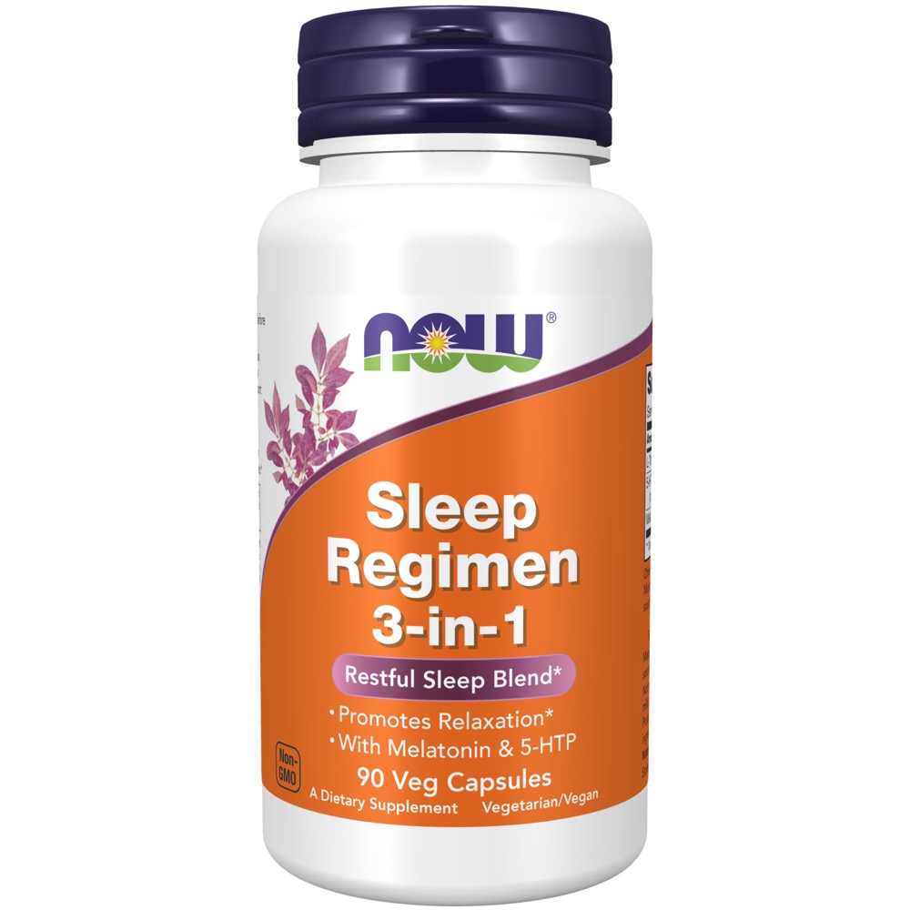 Now Vitamins - Sleep Regimen 3-in-1, 90 Veg Capsules