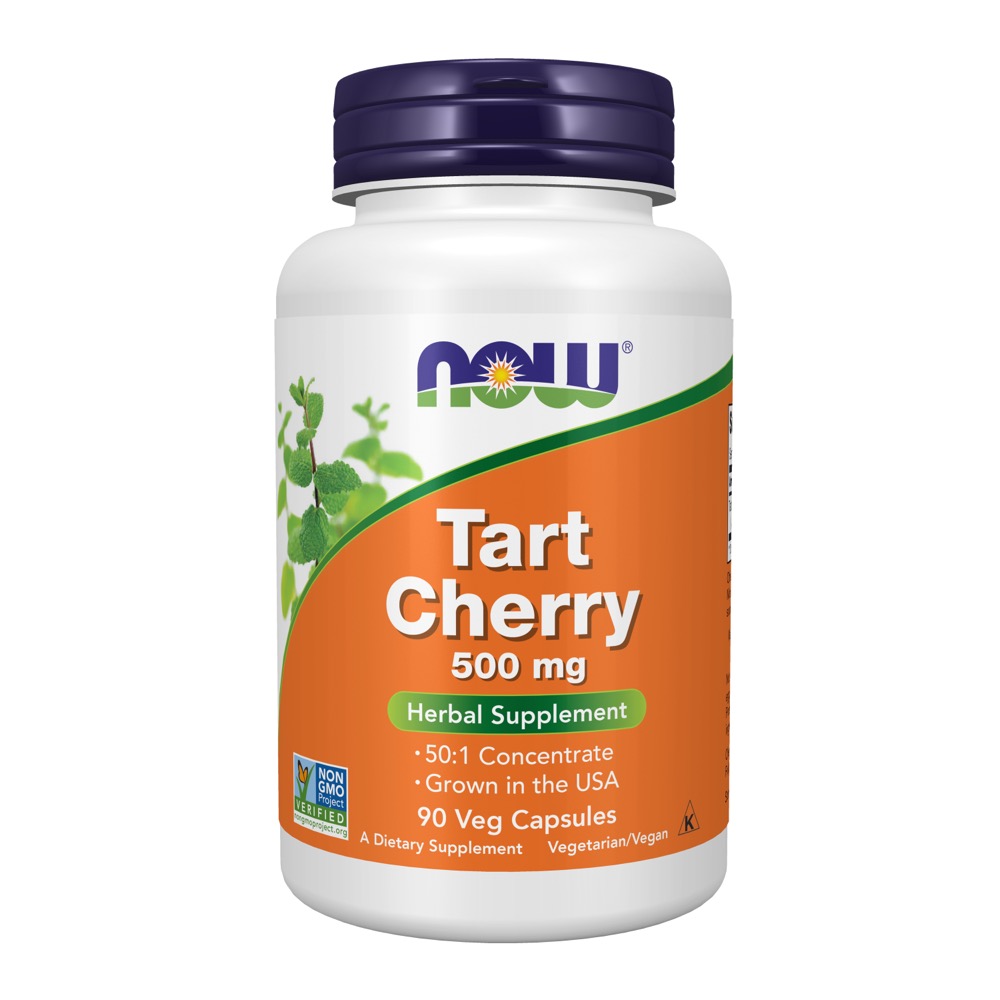 Now Vitamins - Tart Cherry 500 mg 90 Veg Capsules 
