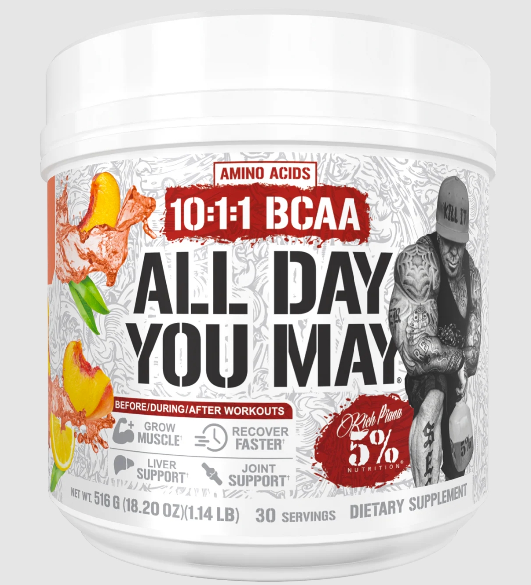 5% Nutrition All Day You May - Peach Tea