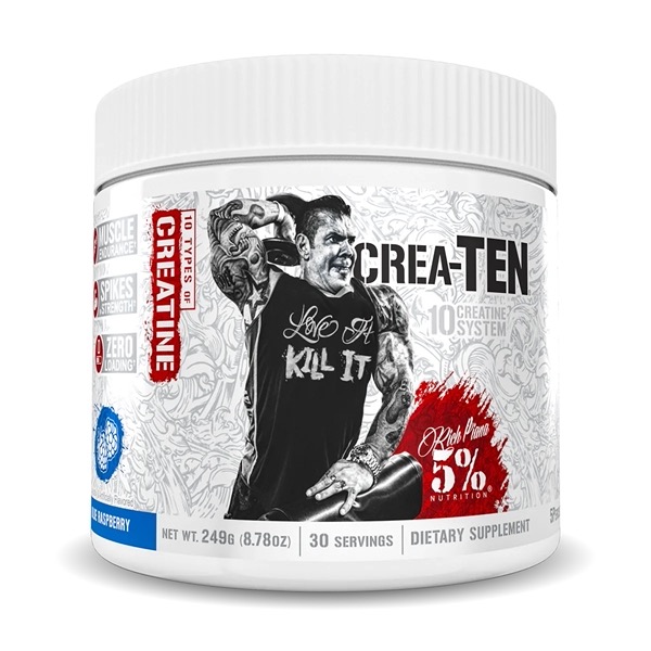 5% Nutrition CreaTEN - Blue Raspberry