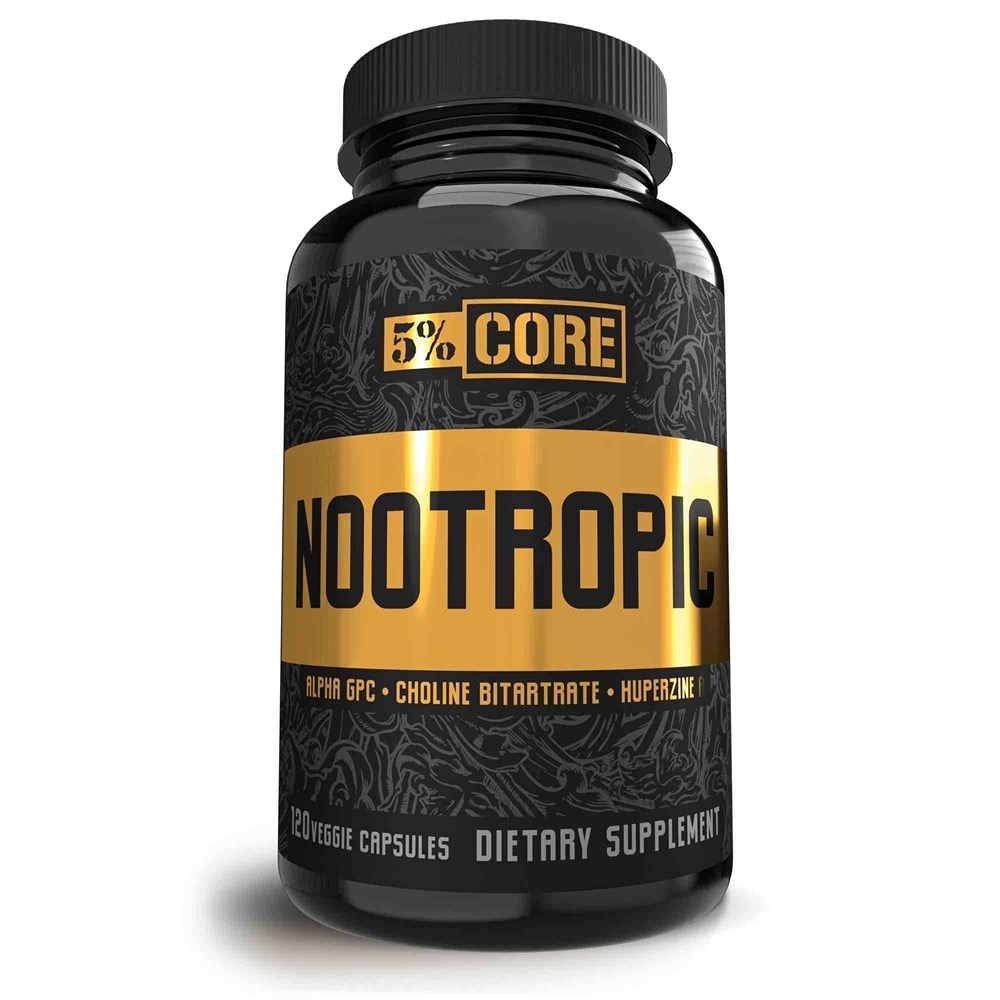 5% Nutrition Nootropic 120 Capsules