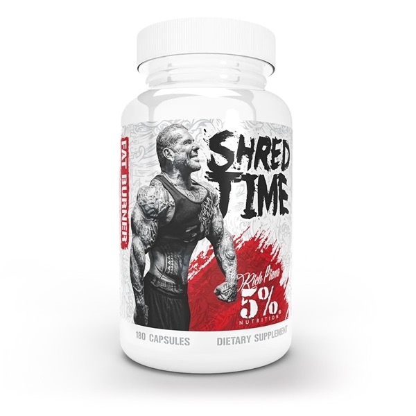 5% Nutrition Shred Time 180 Caps