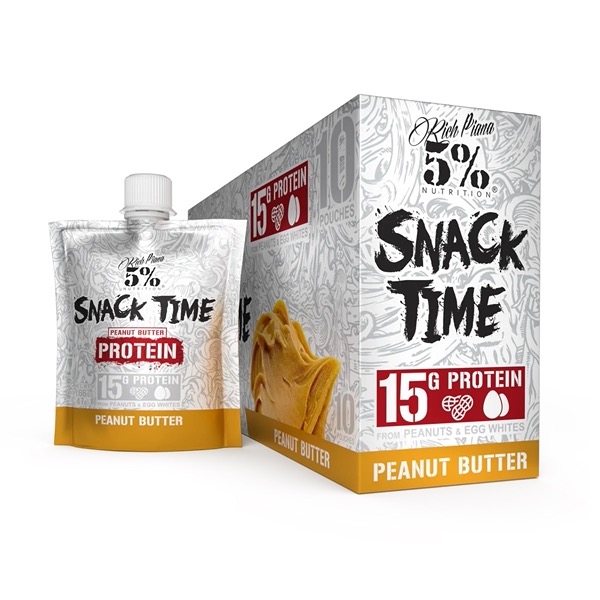 5% Nutrition Snack Time - Peanut Butter (10 Pack)