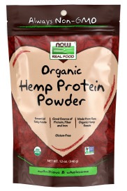 Now Vitamins - Hemp Protein Powder (Organic) 12 oz.-UNAVAILABLE