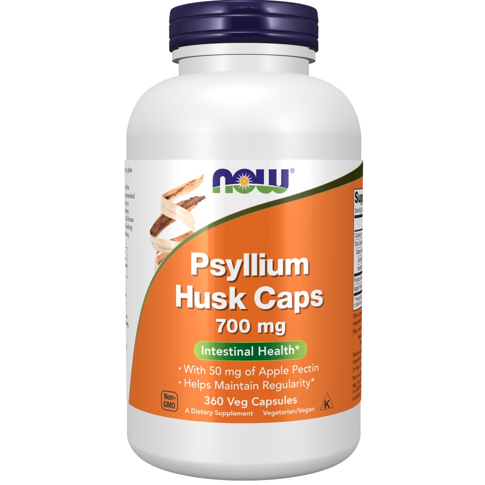 Now Vitamins - Psyllium Husk 700 mg 360 Veg Capsules