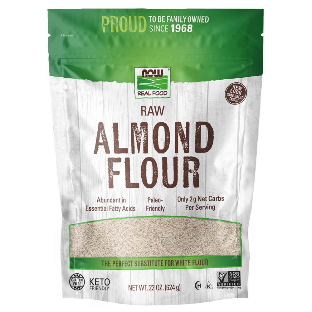 Now Vitamins - Raw Almond Flour 22 oz.