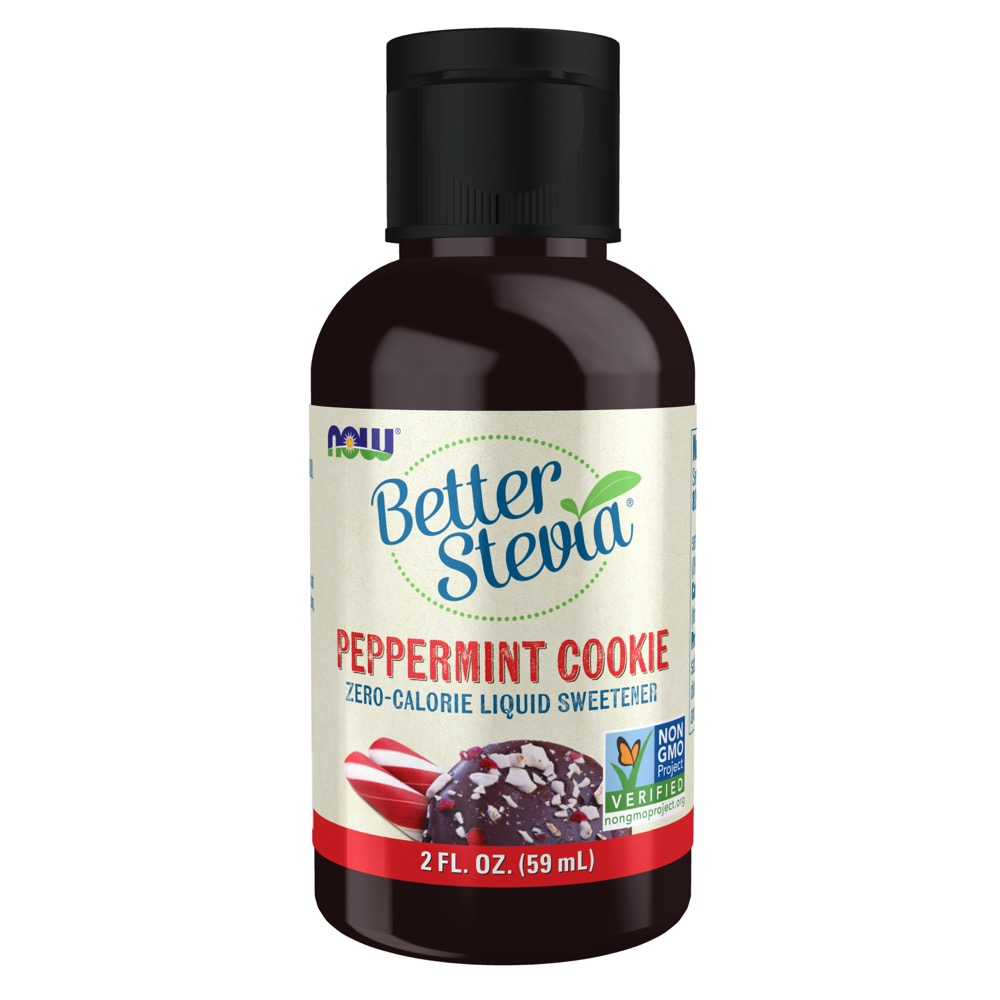 Now Vitamins - BetterStevia Liquid Extract Peppermint Cookie 2 fl. oz
