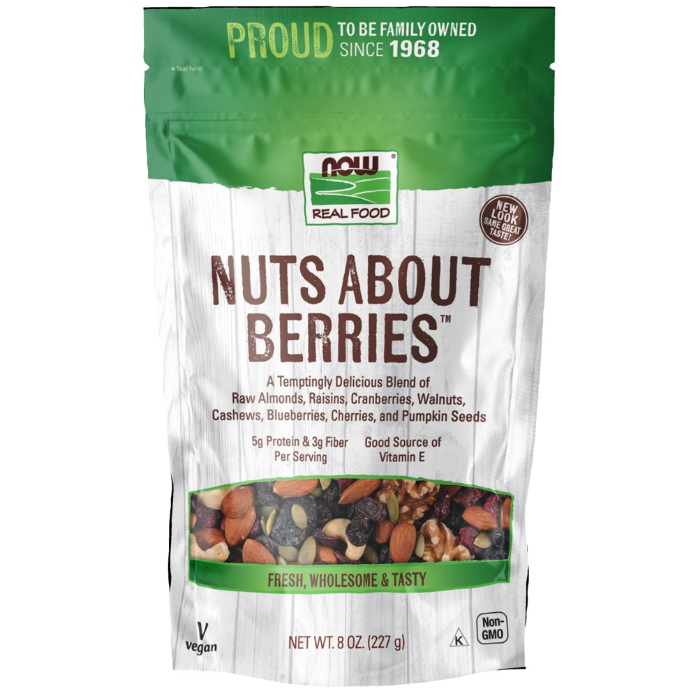 Now Vitamins - Nuts About Berries 8 oz.