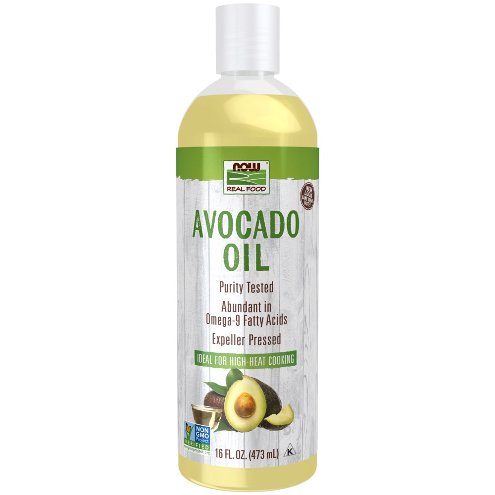 Now Vitamins - Ellyndale Naturals Avocado Oil 16.9 fl oz Plastic Bottle