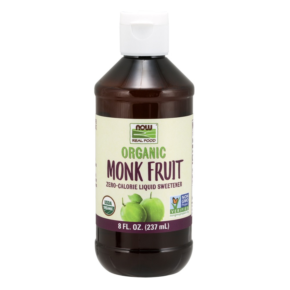 Now Vitamins - Monk Fruit Liquid, Organic 8 fl. oz