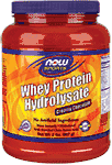 Now Vitamins - Hydrolyzed Whey Chocolate 2lb-UNAVAILABLE
