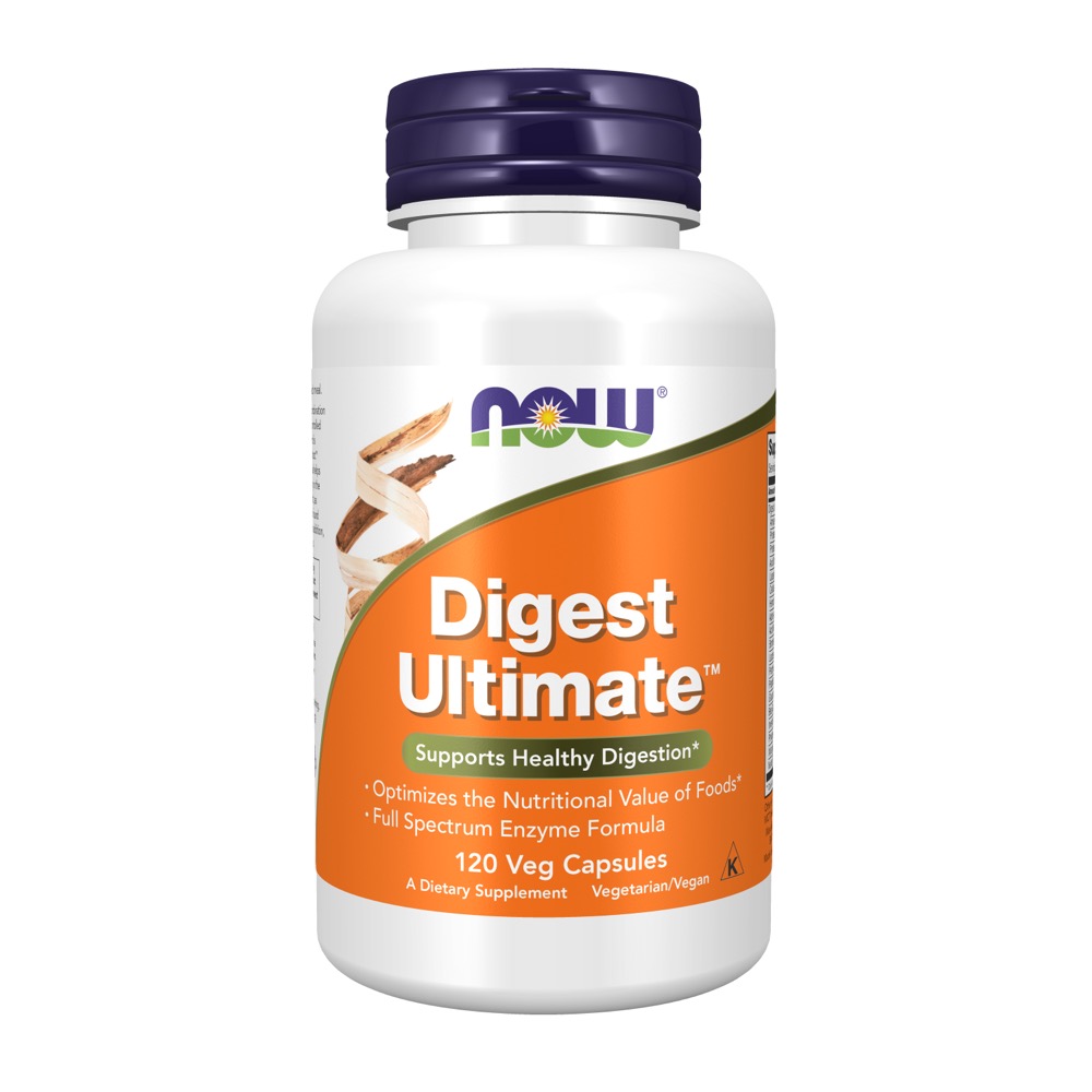 Now Vitamins - Digest Ultimate 120 Veg Capsules
