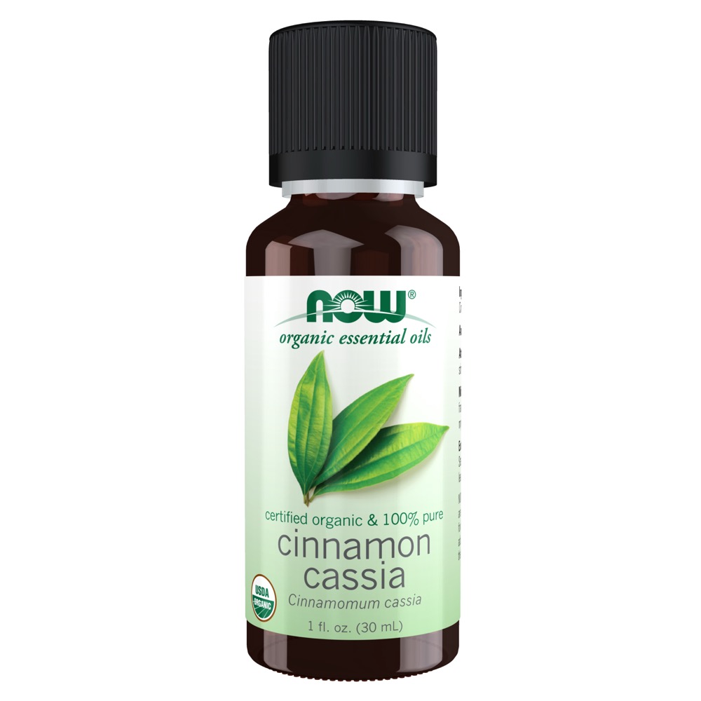 Now Vitamins - Cinnamon Cassia Oil, Organic 1 fl. oz.